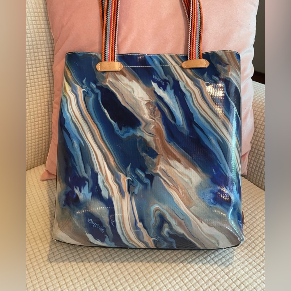 Consuela Everyday Tote Dylan Blue Swirl Retired - Picture 5 of 14